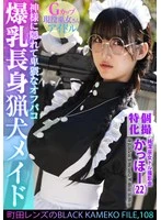 KAMEF-108 -  Individual shooting specialization Pure shrine maiden idol photo session Kaho (22) Machida lens BLACK KAMEKO FILE.108 Big breasted tall hunting dog maid Hiding from God, obscene off-paco, pure soft skin dirty creampie POV