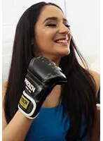 M619G-011 -  A mixed martial arts champion makes her AV debut! ? If you use words skillfully, the champion will be a woman! He spread his crotch and welcomed Ji Po raw.